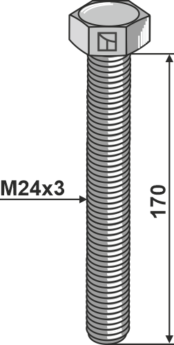 Schraube M24x3 - 8.8