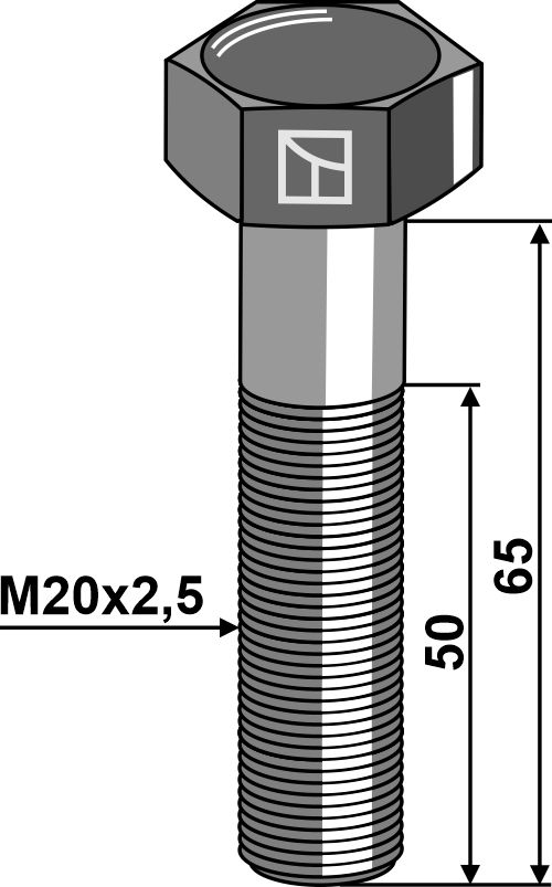 Șuruburi de siguranță DIN 931 - M20x2,5