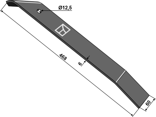 Messer rechts für Messeregge geeignet für: Kerner