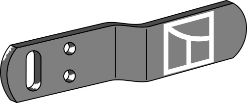 Streichblech-Verlängerung ST4 L - links geeignet für: Niemeyer plow parts