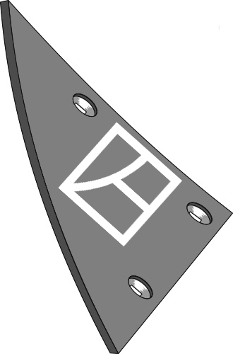 Streichblech-Vorderteil C2K L - links geeignet für: Krone Детали для плугов