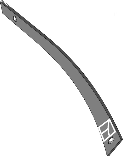 Streichblech-Streifen CS40 R - rechts geeignet für: Naud Ploegdelen 