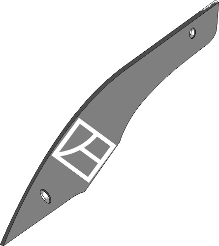 Streichblech-Streifen CS40 L - links geeignet für: Niemeyer Piese pentru plug