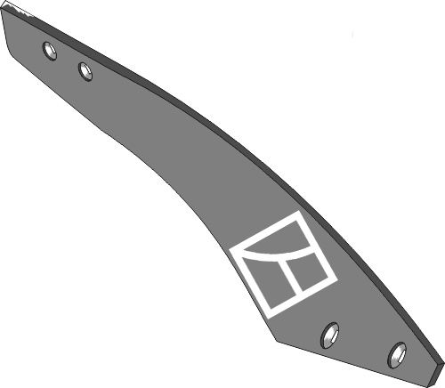 Streichblech-Streifen US40 R - 832 - rechts geeignet für: Niemeyer plow parts