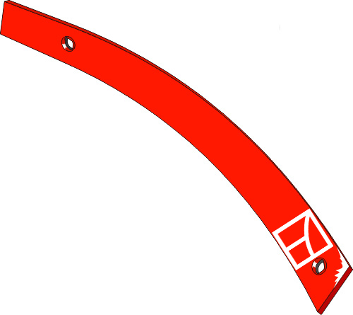Streichblech-Streifen - rechts geeignet für: Niemeyer pièces de charrue