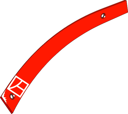 Streichblech-Streifen - links geeignet für: Agrolux Plovskær  