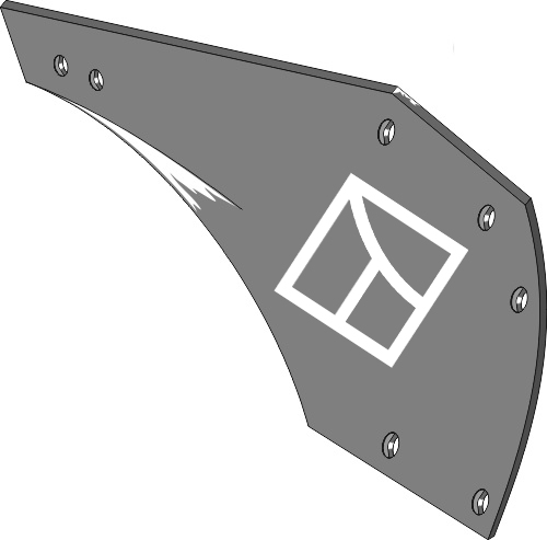 Streichblech-Hinterteil - rechts geeignet für: Niemeyer Pflugteile