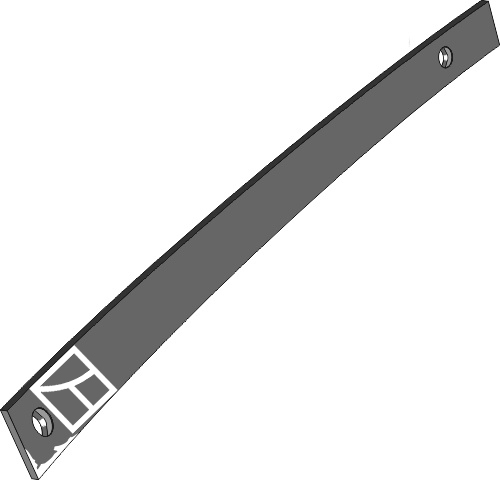 Streichblech-Streifen - links geeignet für: Niemeyer Piese pentru plug