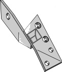 Halter für Wechselspitze - links geeignet für: Pöttinger plow parts