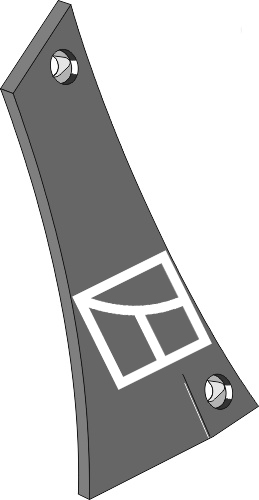 Streichblech-Vorderteil - links geeignet für: Fiskars plow parts
