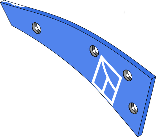 Streichblech-Streifen SRP236O1 - rechts geeignet für: Niemeyer Детали для плугов