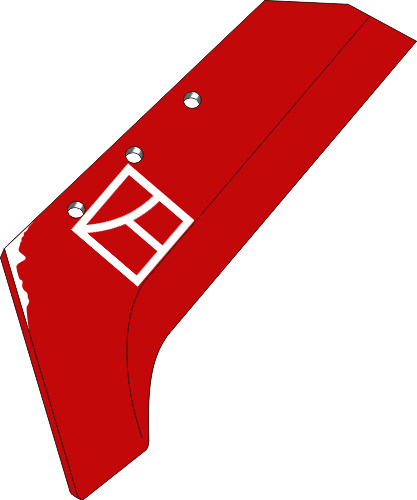 Schnabelschar 16“ - links geeignet für: Fiskars Pflugteile