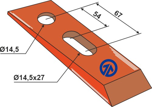 Keil 7° - SERIE 410 geeignet für: Kliny do adapterów do szybkiej wymiany z blokadą przed utratą
