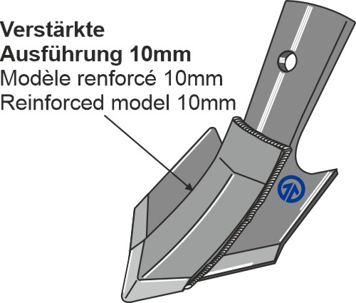 Schnell-Wechsel-Schar - 140mm geeignet für: Быстросменные лапы - серия 410- 8мм