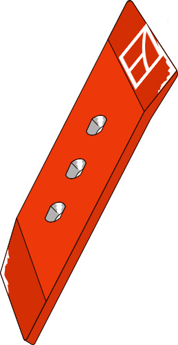 Wechselspitze 13mm - rechts geeignet für: Lemken Детали для плугов