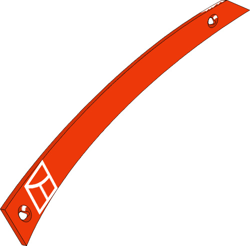 Streichblech-Streifen - links geeignet für: Massey Ferguson Детали для плугов