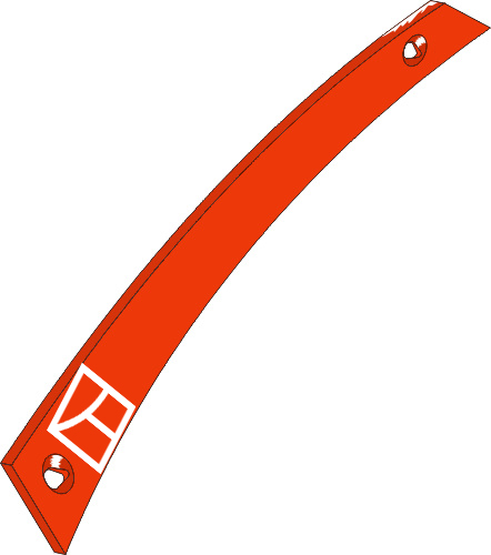Streichblech-Streifen - links geeignet für: Krone Детали для плугов