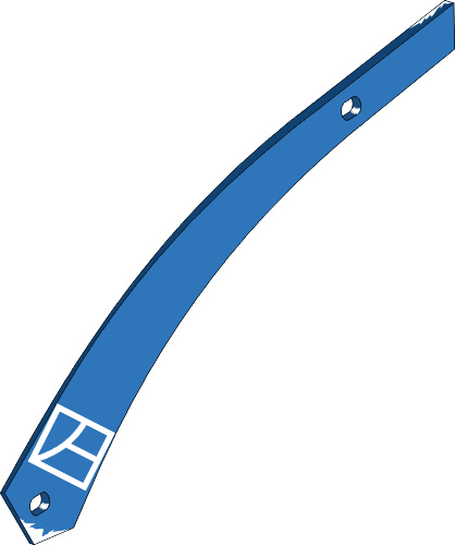 Streichblech-Streifen L4 L - links geeignet für: Niemeyer Części płużne