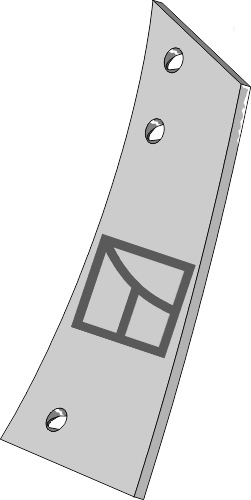 Streichblech-Vorderteil - rechts geeignet für: Niemeyer Детали для плугов