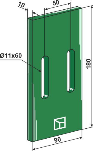 Greenflex Kunststoff-Abstreifer für Packerwalzen geeignet für: Eberhardt skrobaki Greenflex
