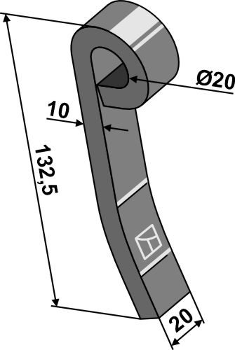 Schlegel geeignet für: Maletti Y-messen, klepels,hamerklepels, hamerklepels PTA