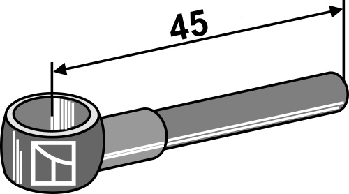 Anschlußleitung 45mm