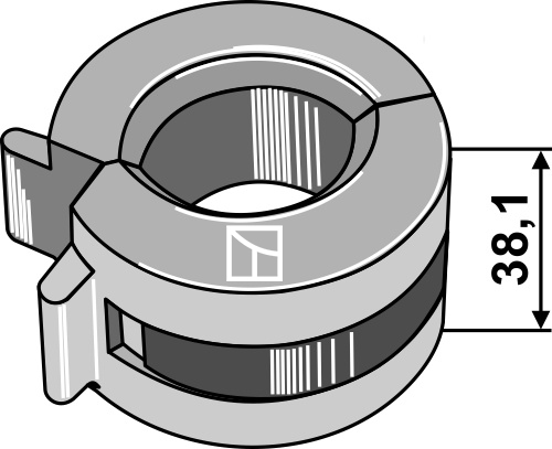 Hydro-clip passend voor assen Ø45mm - Ø50mm