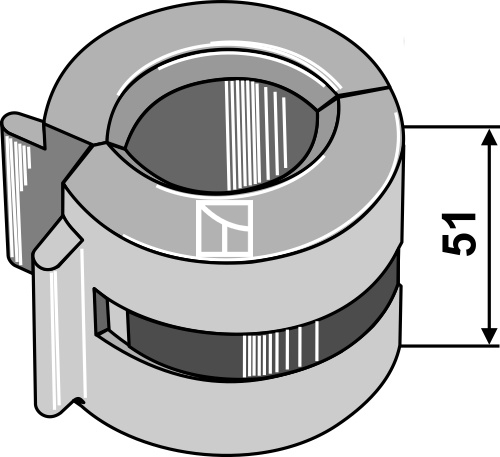 Hydro-clip adaptable pour arbres Ø45mm - Ø50mm