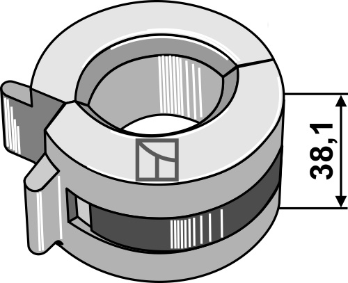 Hydro-clip adaptable pour arbres Ø30mm - Ø38mm
