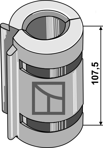 Justerings clips for spindel Ø30mm - Ø38mm