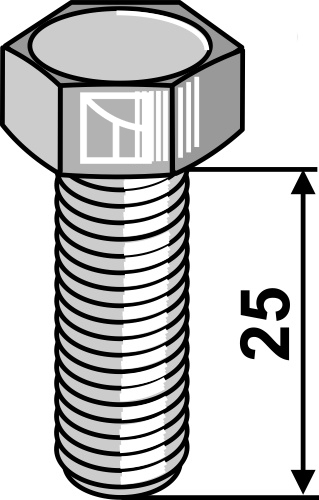 Klingenschraube - M10x1,5 - 8.8 geeignet für: Fella Śruby do nożyków